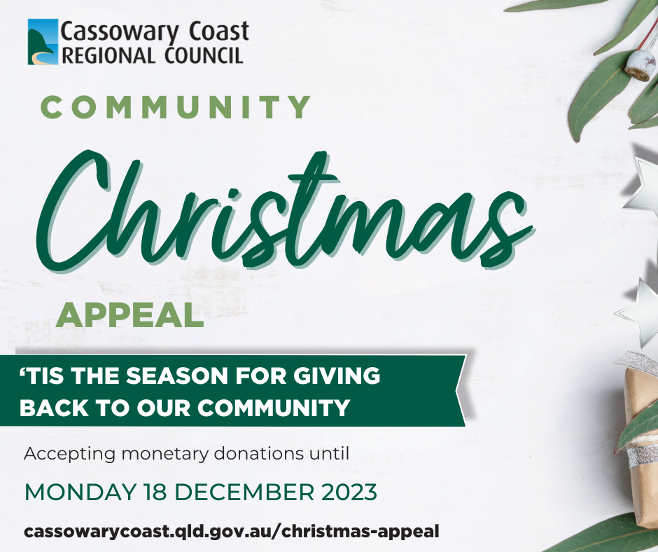 Call For Donations To Community Christmas Appeal Cassowary Coast