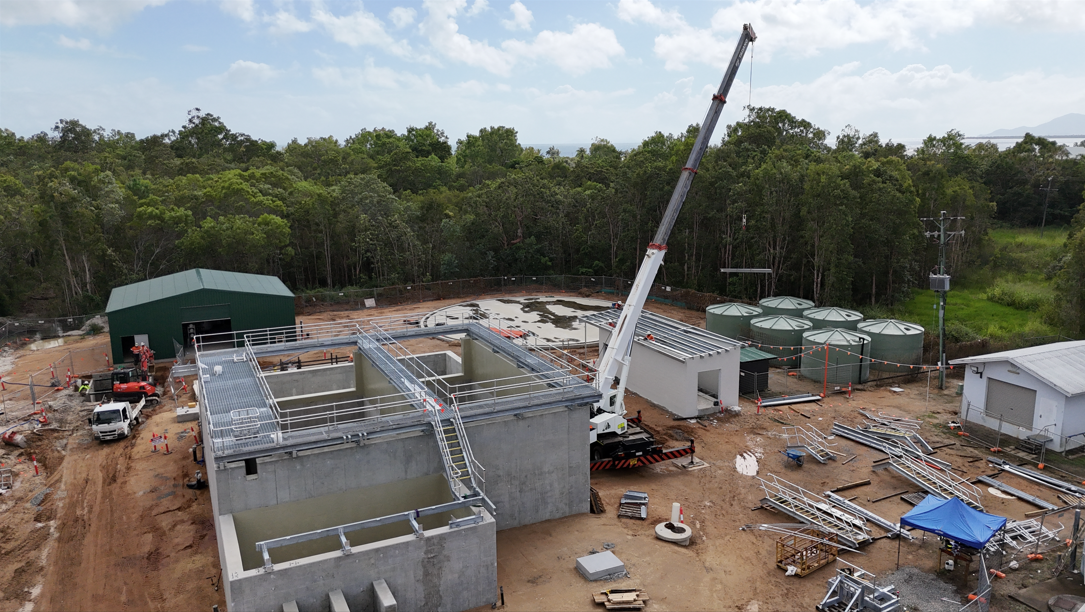 Construction of Port Hinchinbrook Sewerage Treatment Plant Injects $2.6M to Local Economy